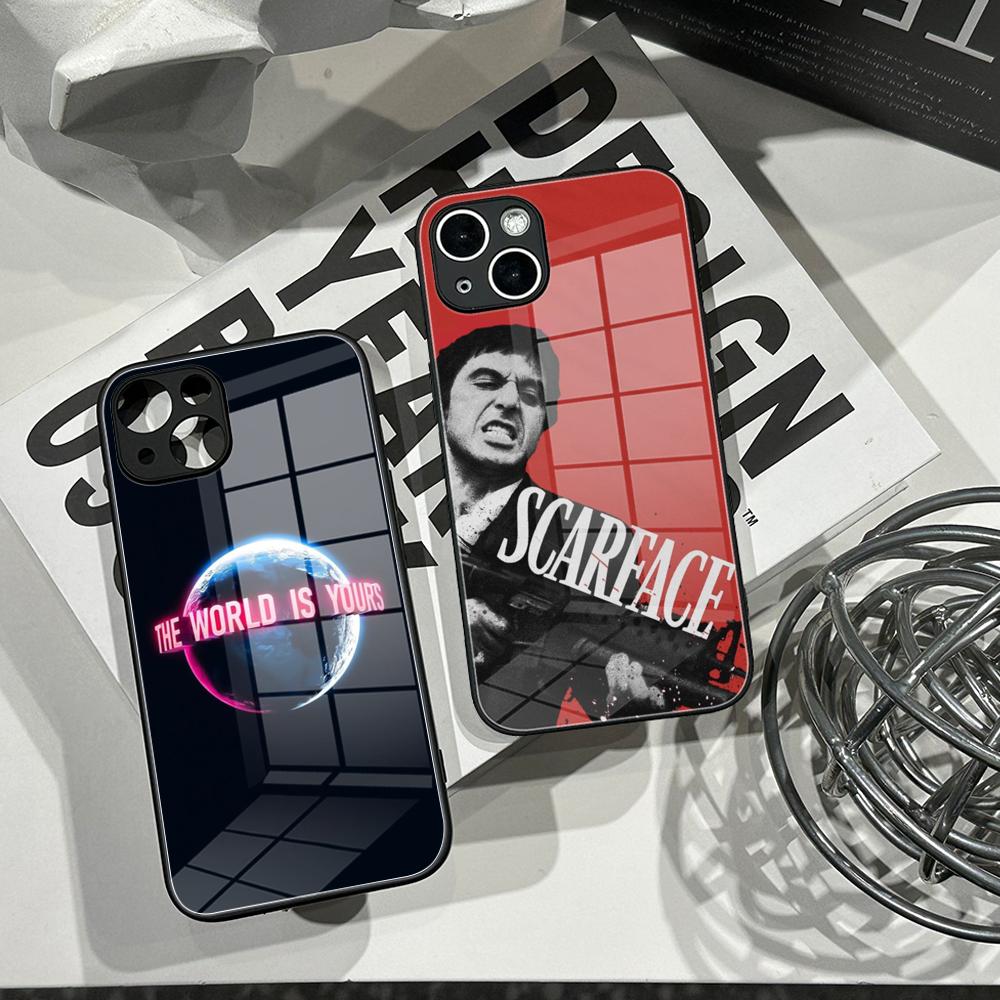 Apple Iphone 15 - Cover per Telefono S-Scarface 1983 Pacino