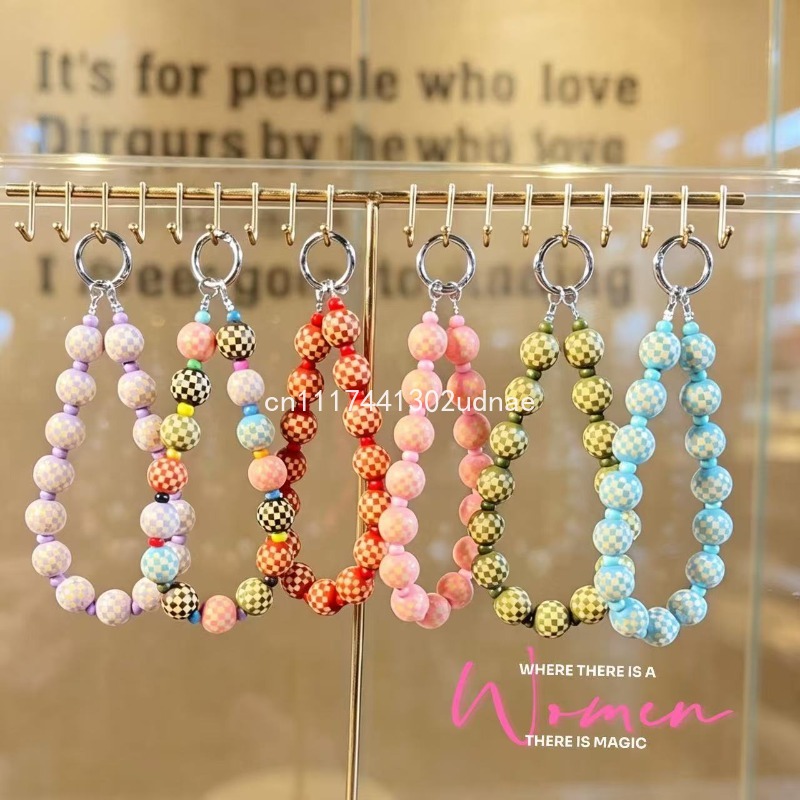 Phone Accessories Charms - Catena per telefono in legno con